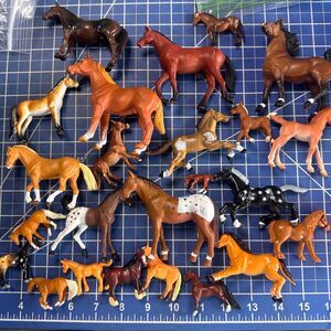 HORSES vintage 1980-90s realistic figure bundle 20+ pcs 20231 217